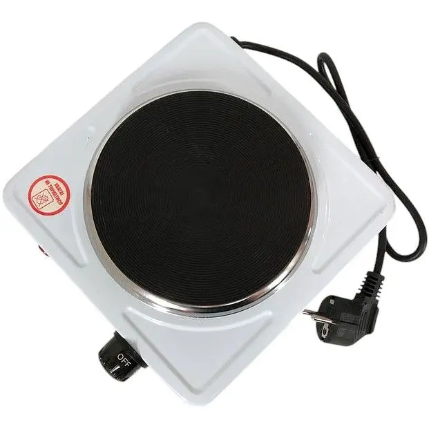 Електроплитка SeaBreeze SB-060 1000 Вт 1 конфорка диск біла - фото 5