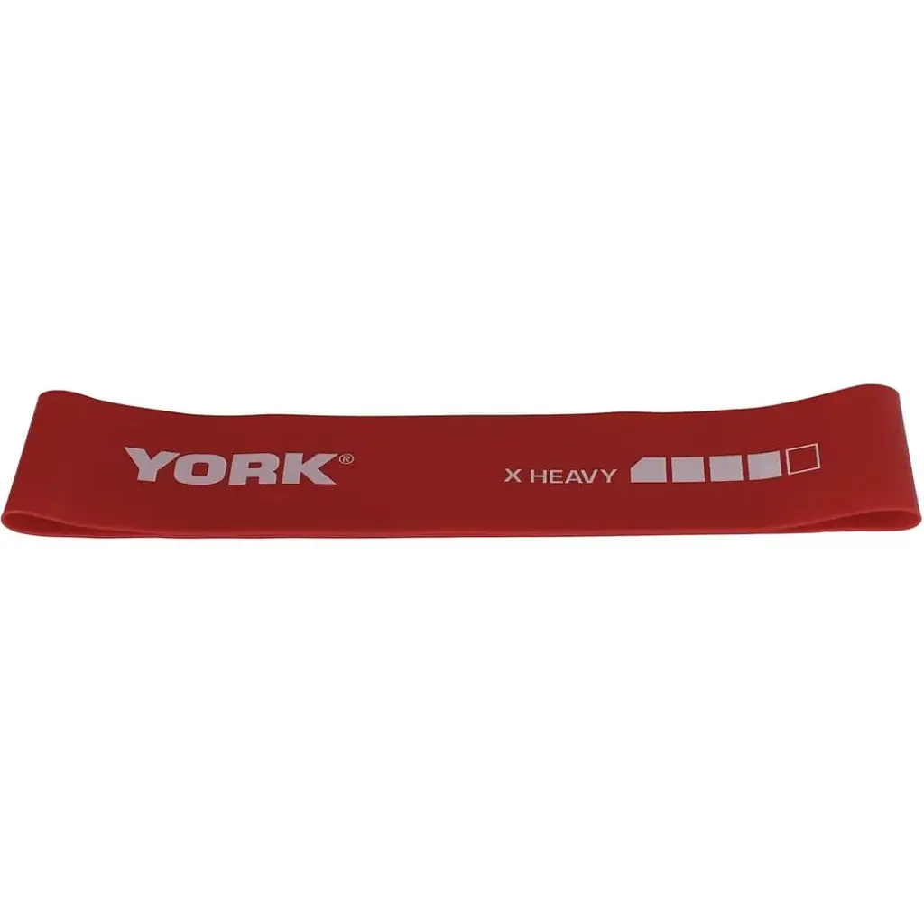 Резинка для фітнесу York Fitness X Heavy, червоний - фото 3