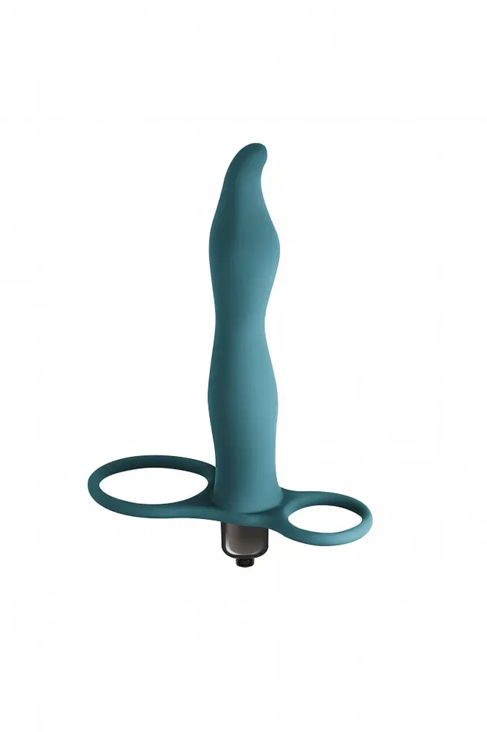 Страпон Lola Toys Pure Passion Flirtini Green, 15.9 см (зелений) - фото 3