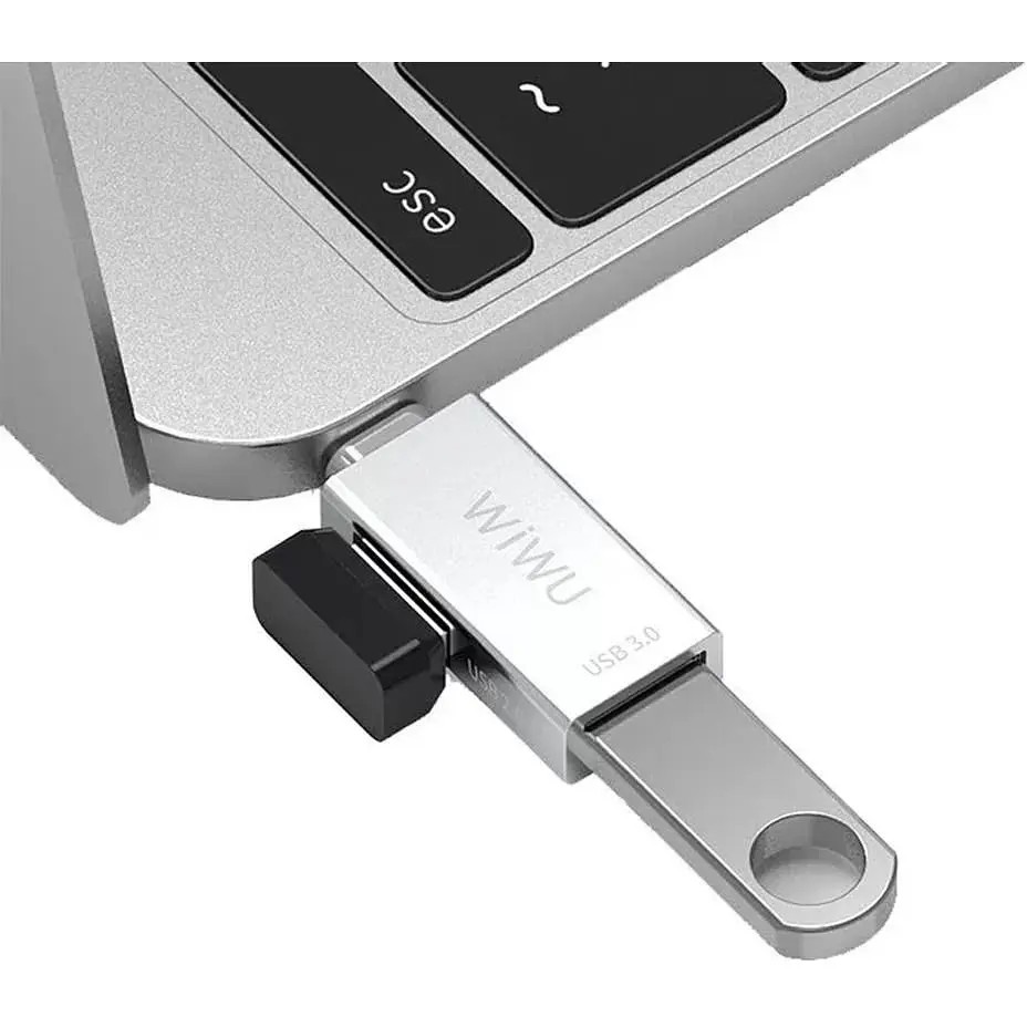 USB-хаб Wiwu T02 Pro Type-C Hub 2хUSB [51409] - фото 4