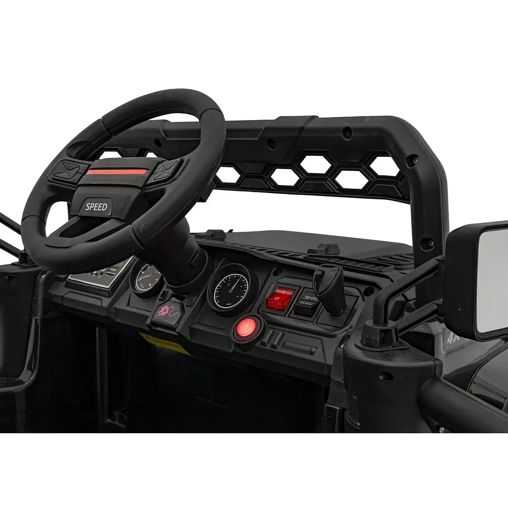 Електромобіль Ramiz OFF ROAD Speed ​​2х12 В,Black (PA.HL598.CZ) - фото 15