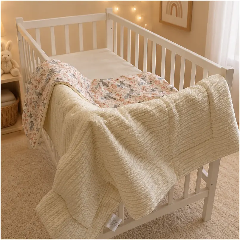 Плед дитячий MirSon Premium Pique Rabbits 110х140 см (2200013892687) - фото 4