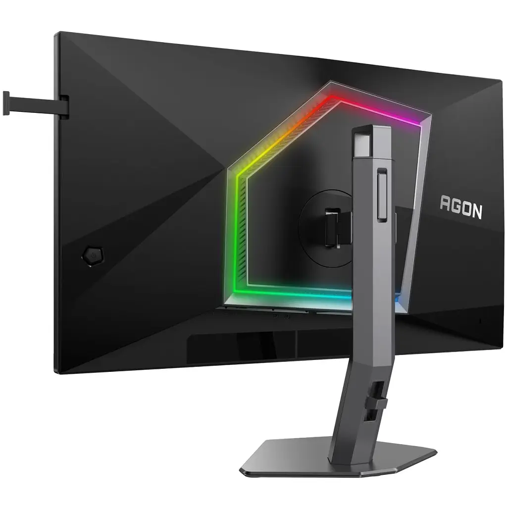 Монитор TFT 27" AOC AGON AG276FK, Fast IPS, 520Гц, 2хHDMI, DP, HAS, Pivot, черно-серый (AG276FK) - фото 6