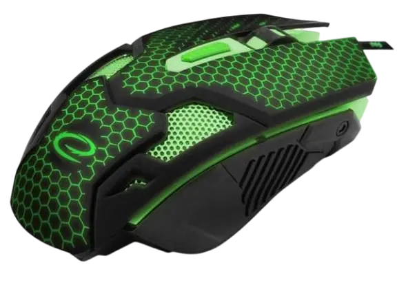 Миша Esperanza MX207 COBRA Green Black (EGM207G)