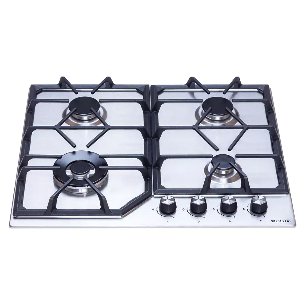 Поверхность газовая на металле Weilor GM W 604 SS - фото 2