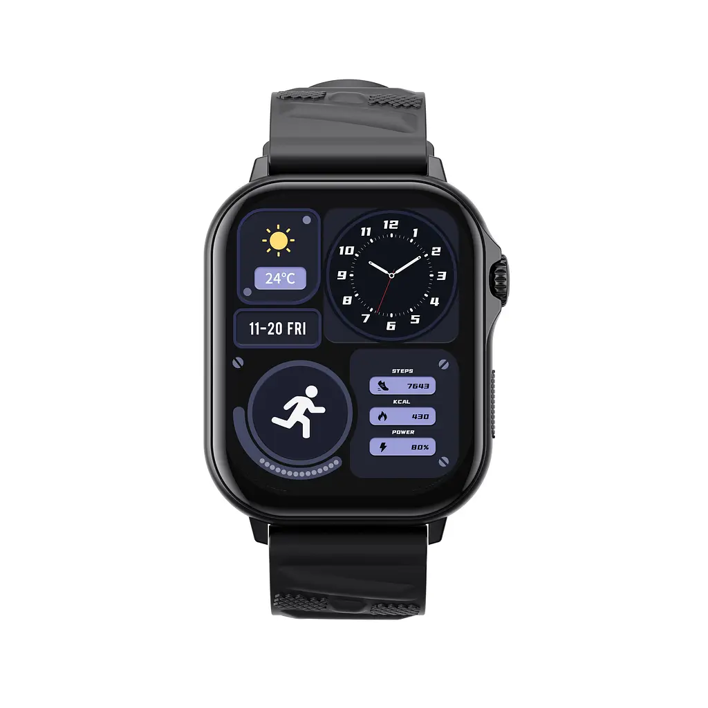 Cмарт годинник HAVIT M9061 GPS Bluetooth Call Black HAVIT (29121-000) - фото 2