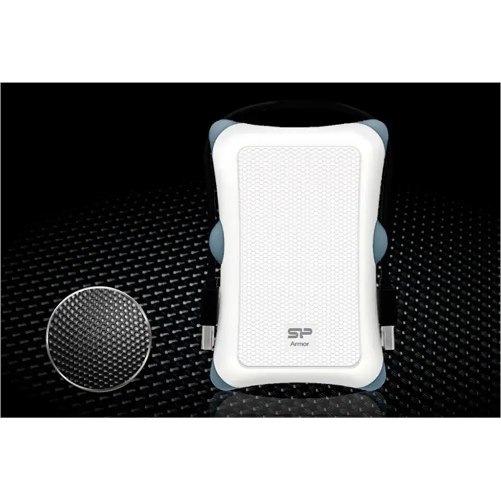 Зовнішня кишеня Silicon Power Armor A30 SATA to USB 3.0 White (SP000HSPHDA30S3W) [124697] - фото 4