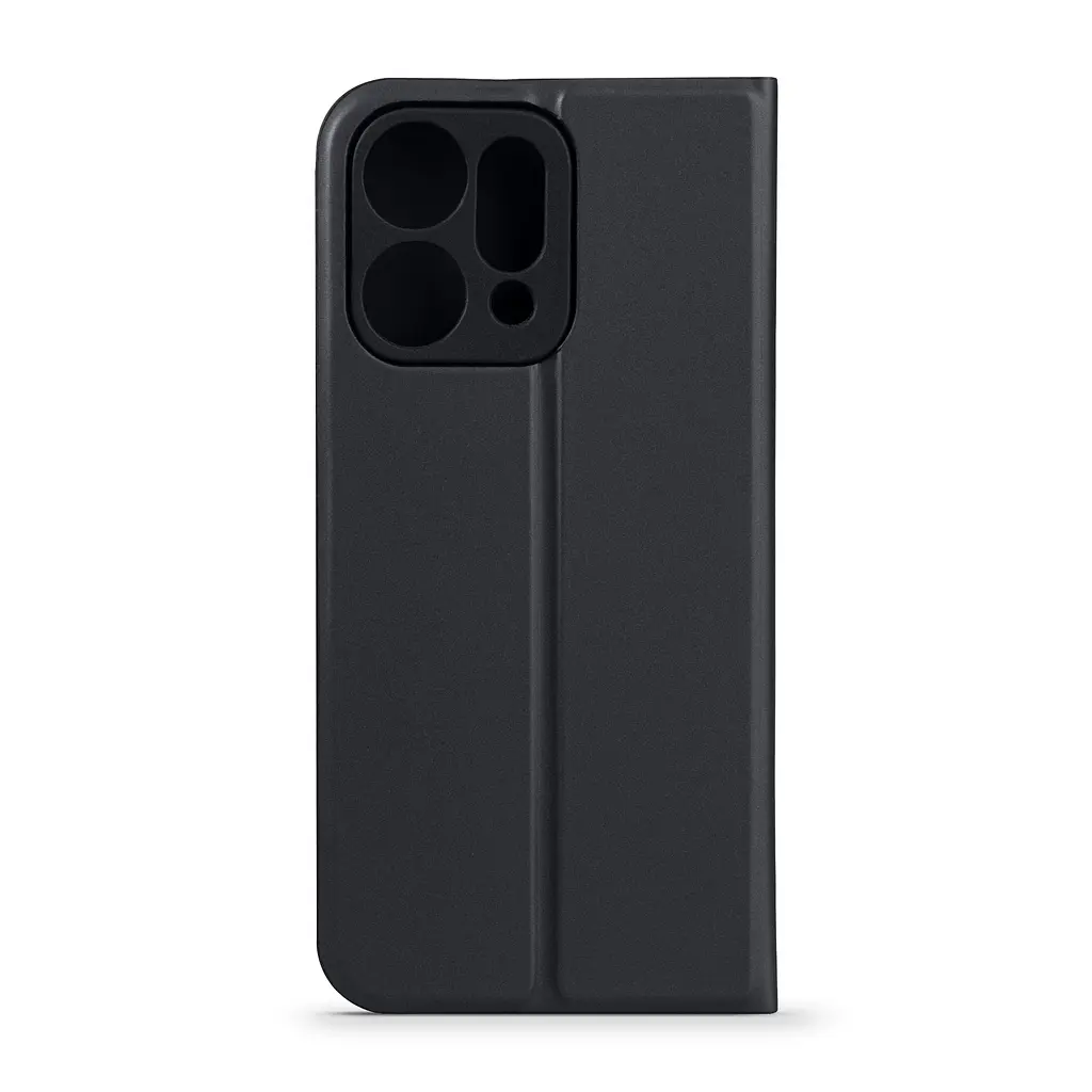 Чехол-книжка для OPPO Reno14 5G, OneFold Case, черный, из экокожи (PU) и TPU, с магнитом, с подставкой и отделением для карт, трансформируемый в подставку, противоударный, защита всего корпуса, ArmorStandart (ARM87165) - фото 2