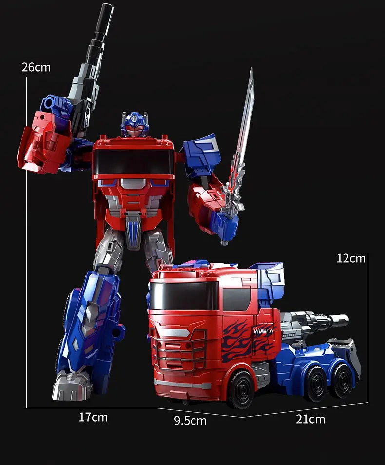 Трансформер Optimus Prime 25 см робот автобот Оптимус Прайм дитяча іграшка Transformers - фото 8