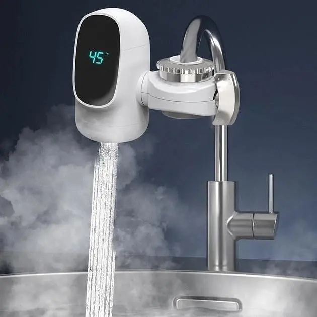 Водонагрівач проточний насадка на кран для кухні Water Heater ZSW-D03 c LCD дисплеєм 3 кВт - фото 3