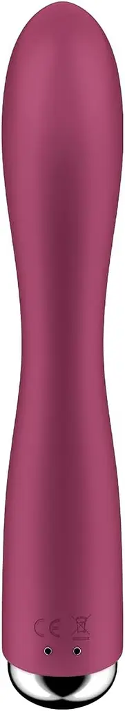 Вибратор-кролик Satisfyer Spinning Rabbit 1 20 см бордовый - фото 4