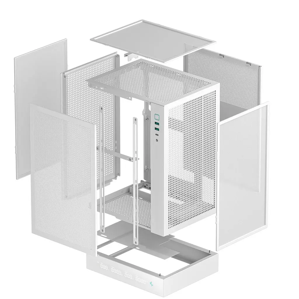 Корпус DeepCool CH170 Digital Білий (R-CH170-WHNPI0D-G-1) без БЖ - фото 10
