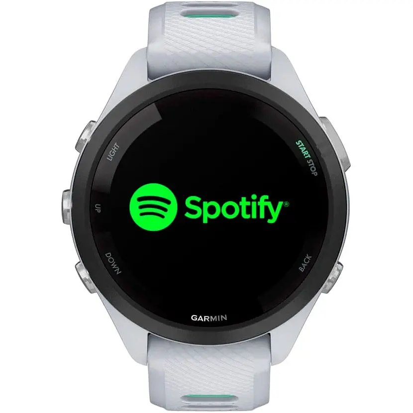 Смарт-годинник Garmin Forerunner 265S Black Bezel with Whitestone Case and Whitestone/Neo Tropic Silicone Band [010-02810-04] [89363] - фото 4