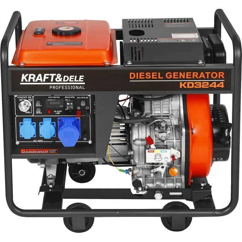 Генератор дизельний Kraft&Dele KD3244 (DD0008459) [158189] - фото 3