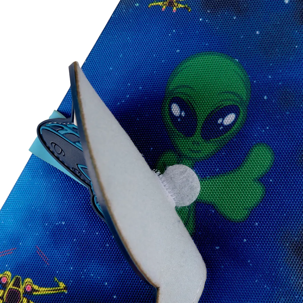 Шкільний пенал твердий одинарний з двома клапанами Yes UFO HP-04 - фото 6