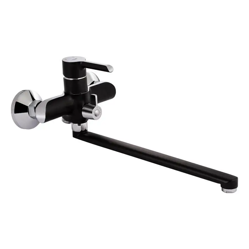 Змішувач для ванни Qtap Grand BCR 005, Чорний матовий - фото 3