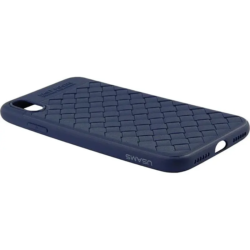 Чохол-накладка Usams Yun Series Apple iPhone X Blue - фото 4