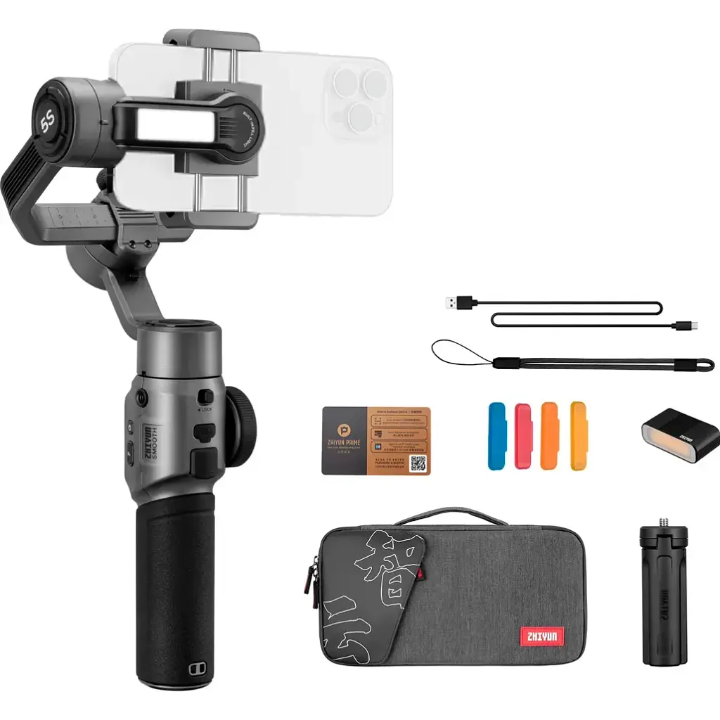 Стабілізатор відеозйомки Zhiyun Smooth 5S Combo Grey [106009] - фото 2