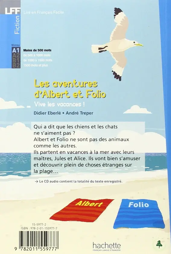 A1. Albert et Folio. Vive les vacances! + CD audio - фото 2