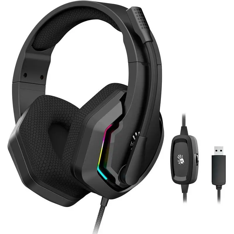Гарнітура ігрова Bloody G260 (Black) - фото 4