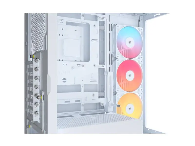 Корпус Corsair Frame 4500X LX-R RGB iCUE Link White (CC-9011317-WW) - фото 9
