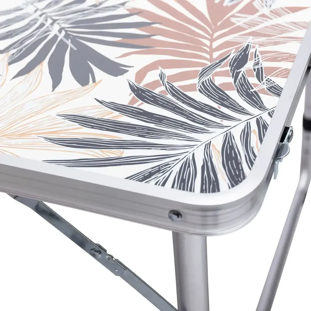 Стол для пикника LUGI JY-12060PL раскладной со стульями 120х60х70/61/54 см - фото 7