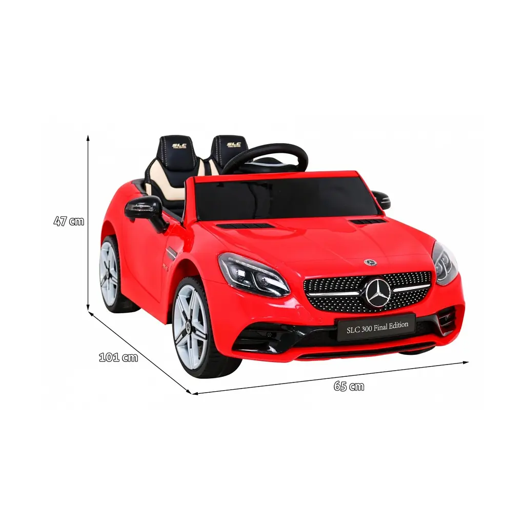 Електромобіль Ramiz Mercedes Benz SLC300 2х6, червоний (PA.704.CR) - фото 12