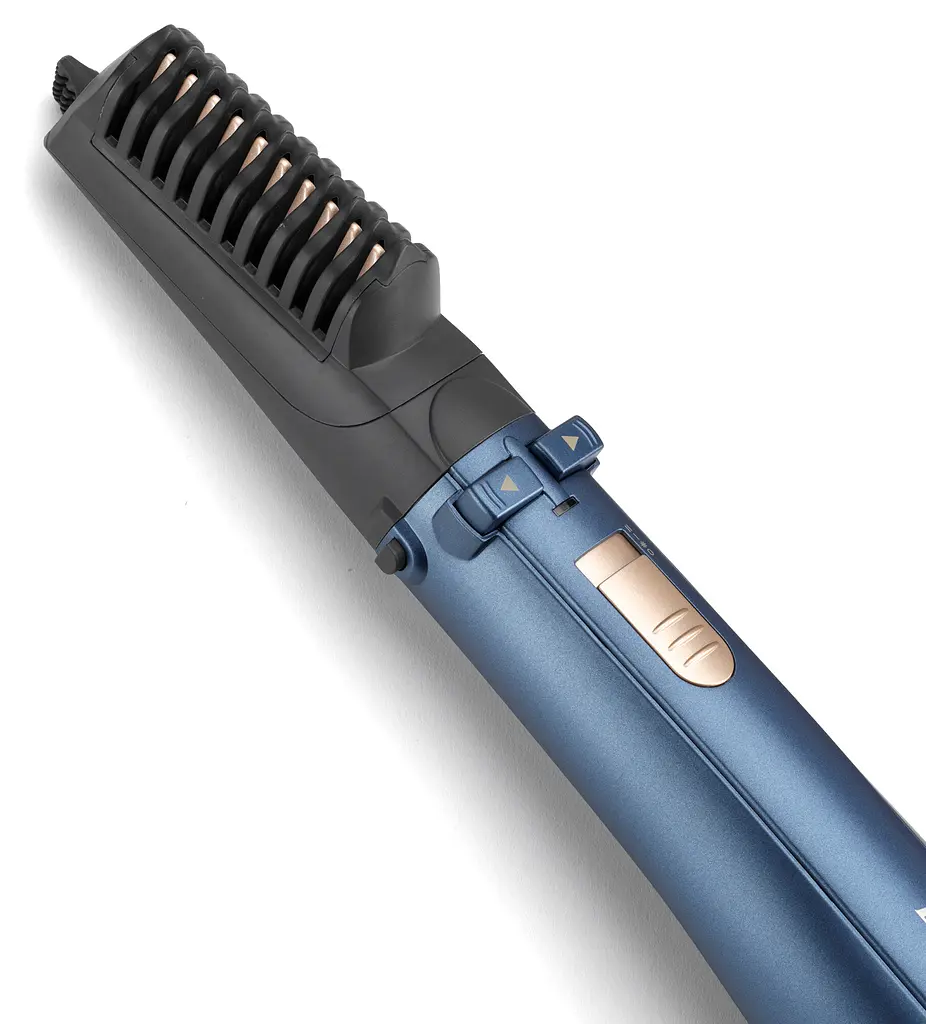 BaByliss Фен-щітка Style Pro, 1000Вт, 2 режими, іоніз-я, хол. Обдув, чохол для зберігання, кераміка, синій - фото 7