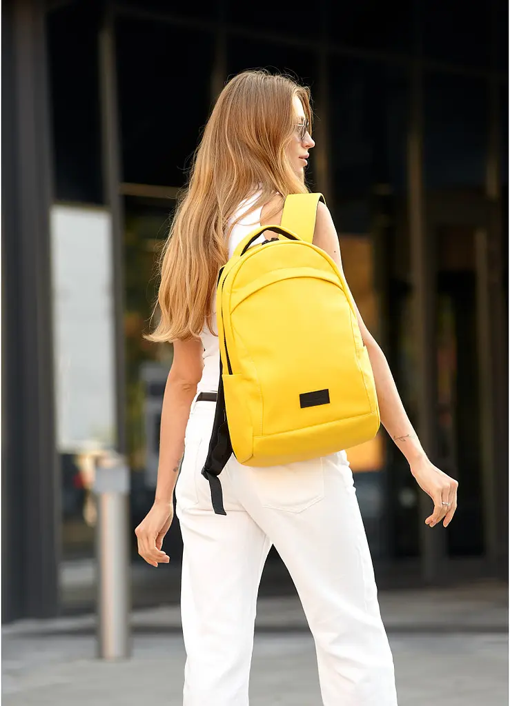 Рюкзак унісекс Sambag Zard LZN жовтий 46 х 28 х 13 см (25000028) - фото 2