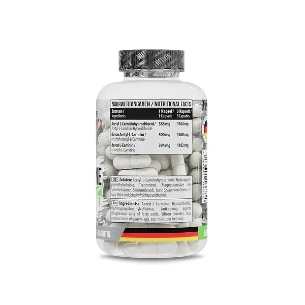 Жироспалювач MST Nutrition L-Carnitine Acetyl, 90 капсул - фото 2
