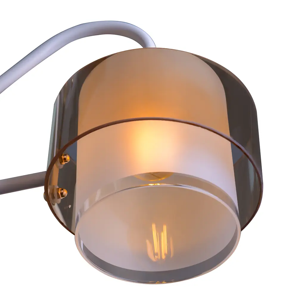 Люстра Brille LK-729S/5 E27 WH+FG - фото 2