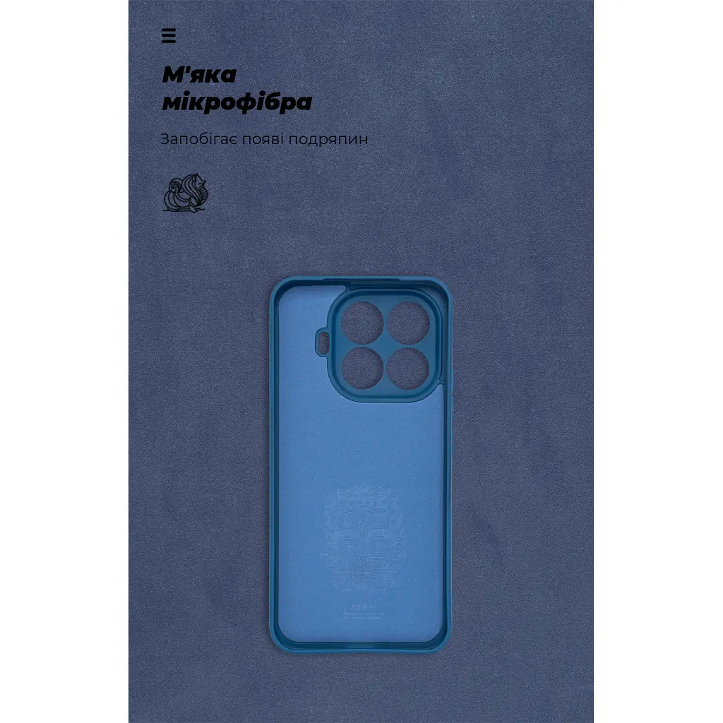 Чохол до мобільного телефона Armorstandart ICON Xiaomi 15T Pro 5G Dark Blue (ARM86990) - фото 4