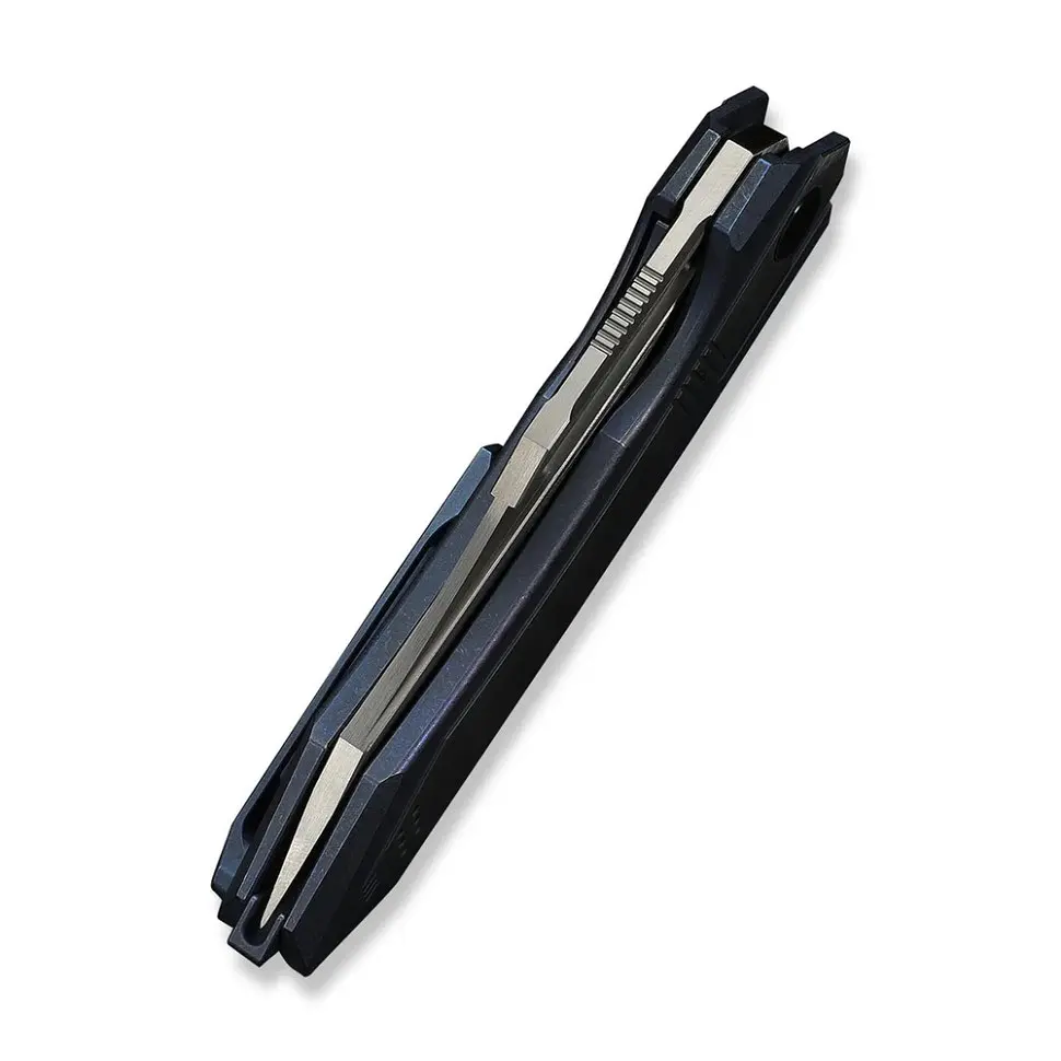 Ніж складаний туристичний Weknife Bogey (9.3 см) Bohler M390 / Titanium синій - фото 6