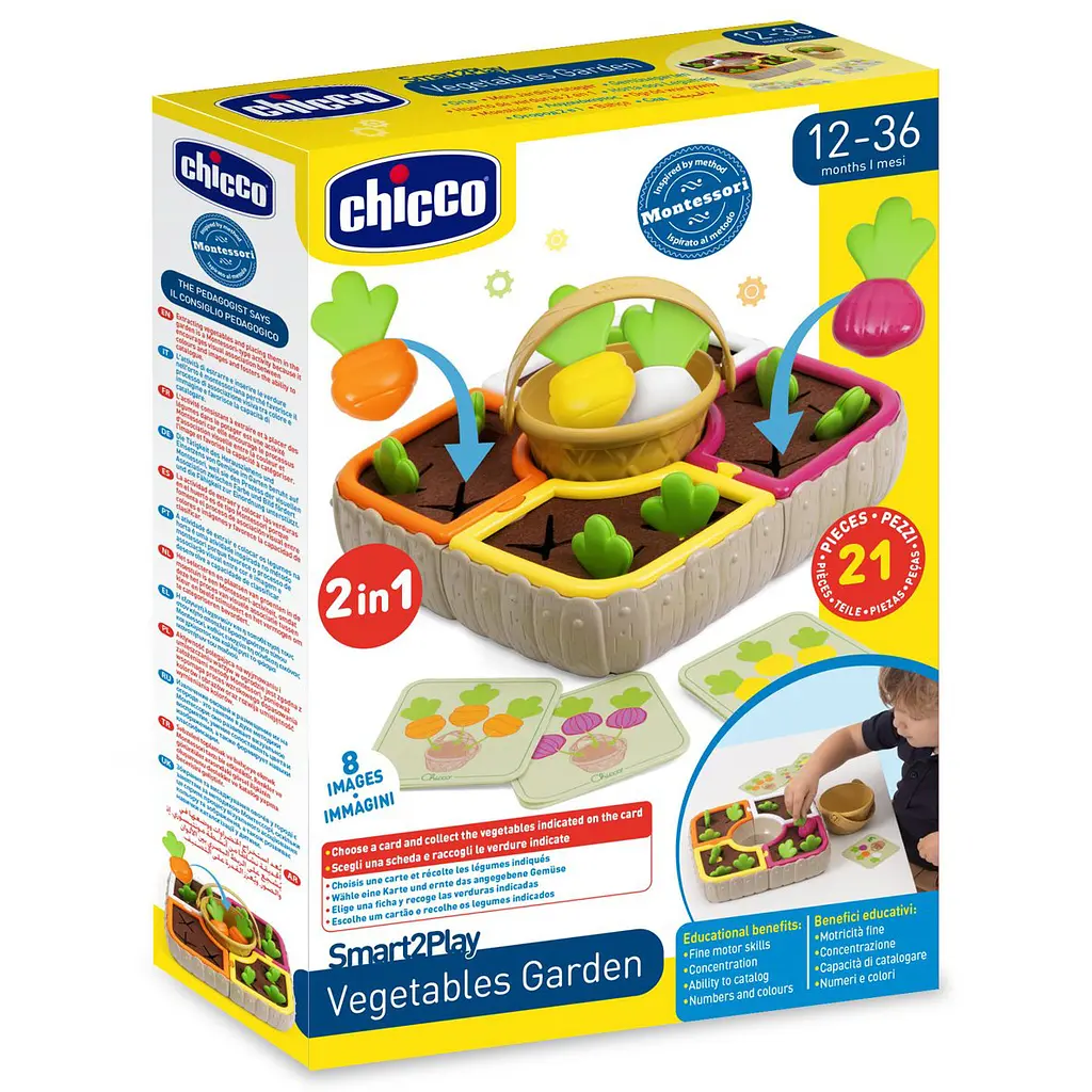 Розвиваюча іграшка-сортер Chicco Мій перший город (12554.00) - фото 9
