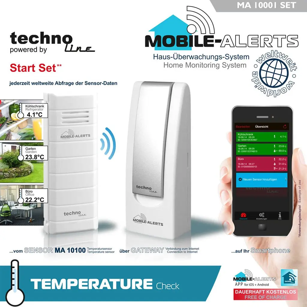 Метеостанція Technoline Mobile Alerts Start Set MA10001 (MA10001) - фото 4
