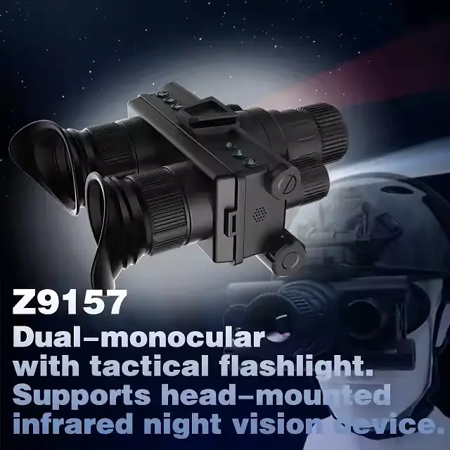 Бінокуляр нічного бачення Z9157 з 7 рівнями яскравості з кріпленням FMA L4G24 на шолом - фото 5