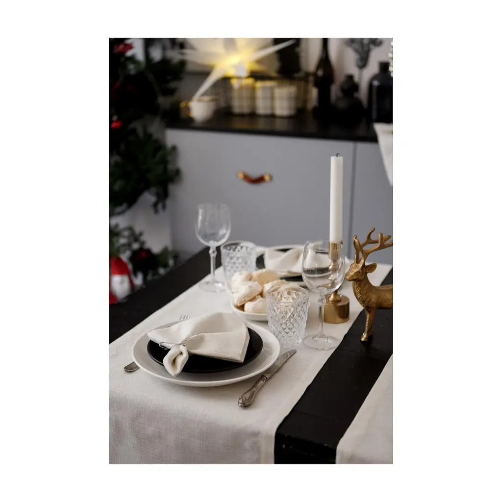 Доріжка на стіл Прованс Перлина White 40х140 см (037577) - фото 10