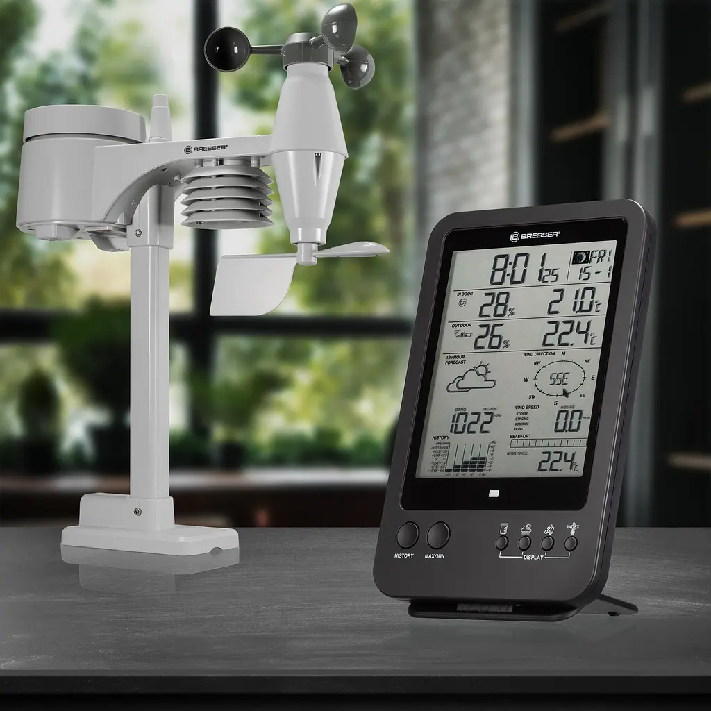Метеостанція Bresser Weather Center 5-in-1 (7002510) - фото 7