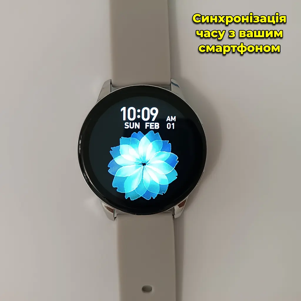 Смарт годинник T2 Pro Active 2 Bluetooth, встановлення свого фону, прийняття/здійснення дзвінків Білий - фото 2