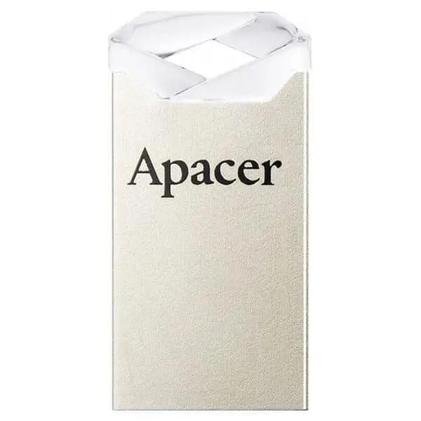 Флеш-накопичувач Apacer USB 64GB AH111 Silver/Crystal (AP64GAH111CR-1) - фото 2