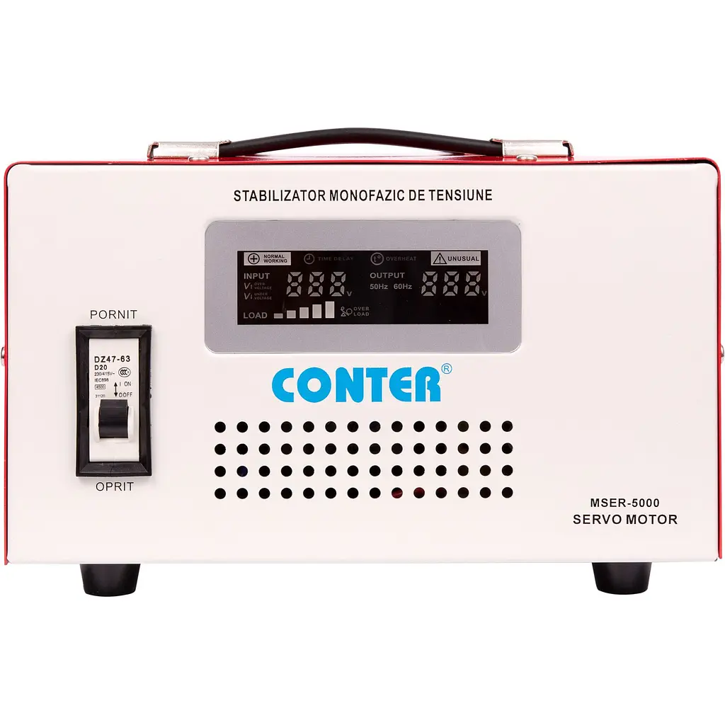 Стабілізатор напруги Conter MSER 5000 VA-V2/3750W (MSER 5000 VA-V2) [157843] - фото 3