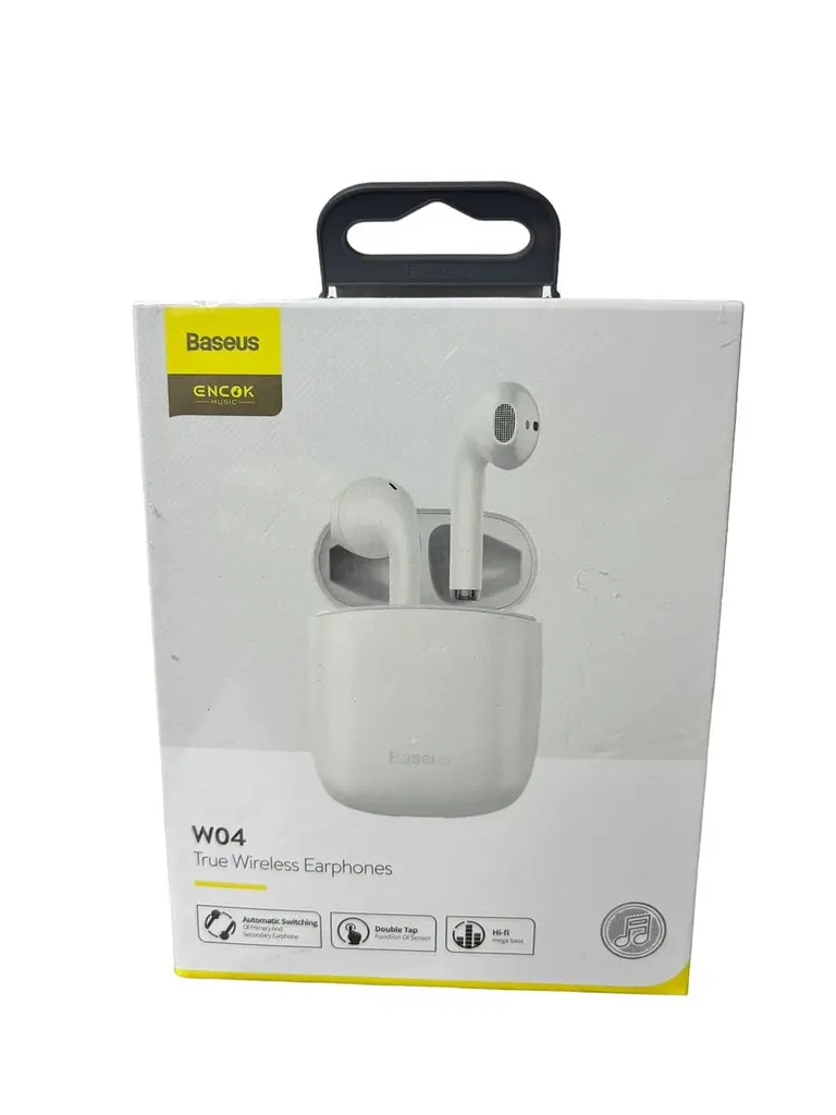 Наушники Bluetooth Baseus Encok TWS W04 Pro white - фото 5