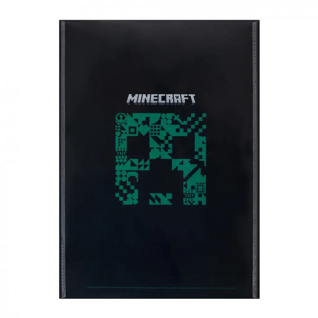 Папка - конверт Yes А4 на кнопке Minecraft вертикальная (492338) - фото 4