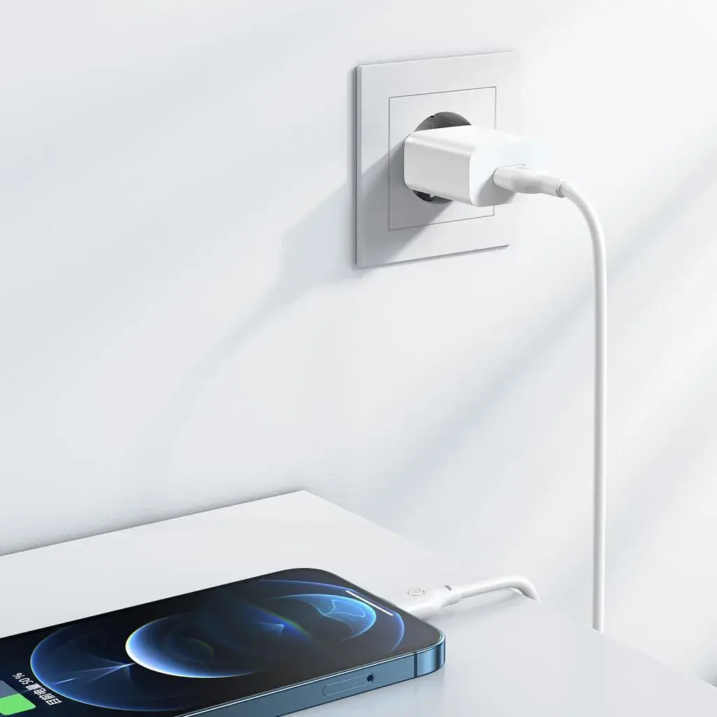 Зарядний пристрій XO L99 USB 12W + cable USB to Lightning white (L99-L-WH) - фото 5