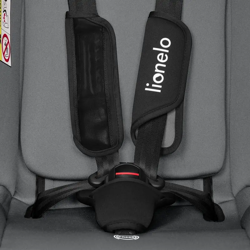 Автокрісло Lionelo Izzy I-Size black grey (LO-IZZY I-SIZE BLACK GREY) - фото 6