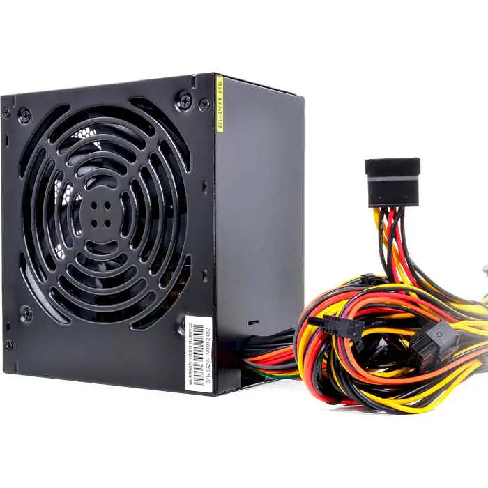 Блок живлення QUBE 500W 80+ (QBC-GPS500A12) Black Б/в - фото 4