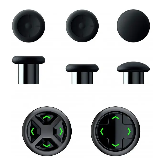 Дротовий геймпад Razer Wolverine Ultimate Xbox One Controller RGB, чорний (RZ06-02250100-R3M1) - фото 7