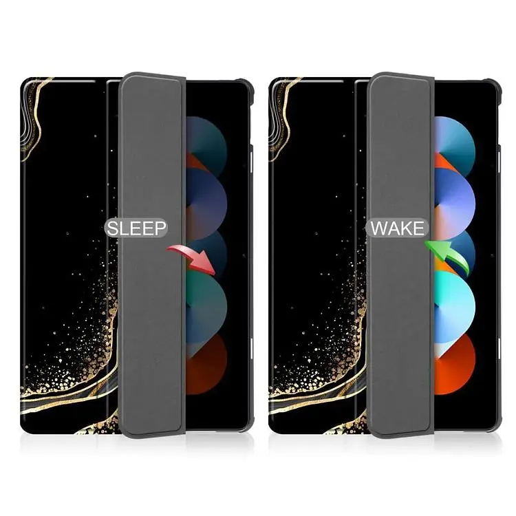 Чохол-книжка BeCover Smart Case для Apple iPad Air 11" M2/M3 2024/2025 Black Abstraction (711598) - фото 3