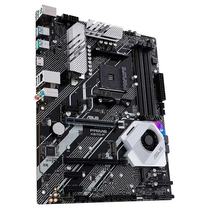 Материнская плата ASUS PRIME X570-P (PRIME X570-P) (Socket AM4, AMD X570, ATX) Б/у - фото 3
