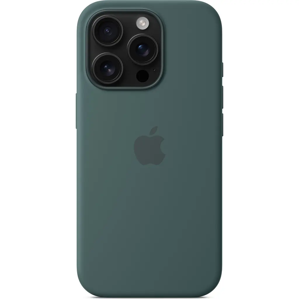 Чохол Apple Silicone Case with MagSafe для iPhone 16 Pro Lake Green (MYYR3ZM/A) [116174] - фото 4